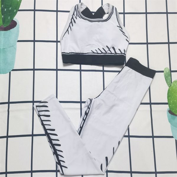 women tracksuits sportswear yoga set white vest fitness suit letter print workout clothes gym set wear sports outfit, Gray
women tracksuits sportswear yoga set white vest fitness suit letter print workout clothes gym set wear sports outfit, Gray