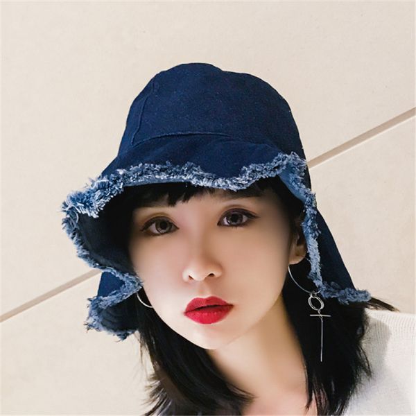 cowboy hairline fisherman's leisure big basin small fresh pure color sunshade hat fashion
cowboy hairline fisherman's leisure big basin small fresh pure color sunshade hat fashion