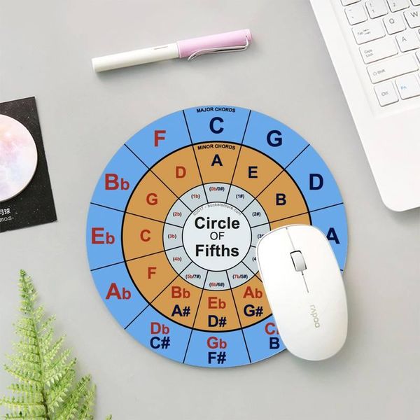 mouse pads & wrist rests your own mats circle of fifths comfort round mat gaming mousepad notebook non-slip desk for music lover
mouse pads & wrist rests your own mats circle of fifths comfort round mat gaming mousepad notebook non-slip desk for music lover