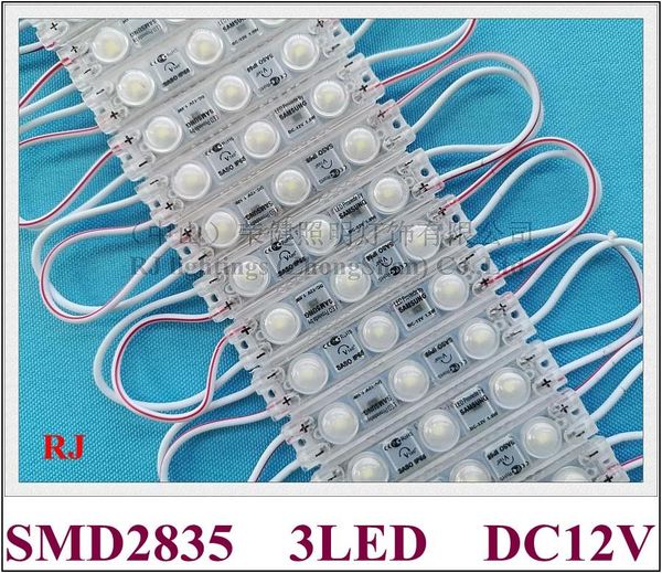 injection led module light for sign dc12v 63mm*14mm*8mm smd 2835 3 1.2w 140lm year warranty ce ip65 waterproof modules
injection led module light for sign dc12v 63mm*14mm*8mm smd 2835 3 1.2w 140lm year warranty ce ip65 waterproof modules
