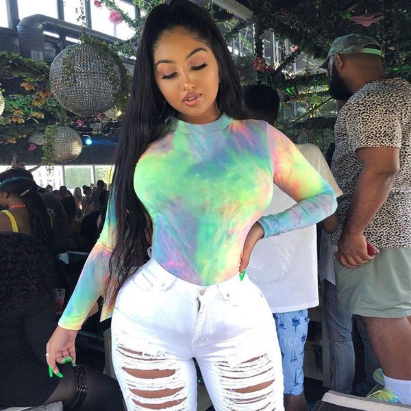 women's jumpsuits & rompers tie-dye print bodysuit women long sleeve bodycon short lady streetwear bodysuits 2021 skinny colorful jumps, Black;white
women's jumpsuits & rompers tie-dye print bodysuit women long sleeve bodycon short lady streetwear bodysuits 2021 skinny colorful jumps, Black;white