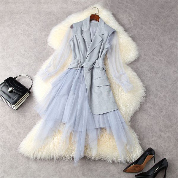 two piece dress spring fashion women's runway designers inlaid office blazer dress crocheted ragged robe femme elegant party jr36, White
two piece dress spring fashion women's runway designers inlaid office blazer dress crocheted ragged robe femme elegant party jr36, White