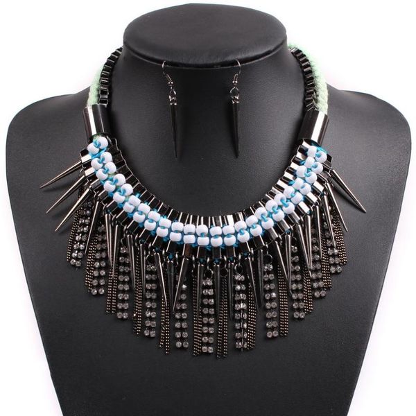 pendant necklaces design model fashion acrylic spike punk chunky statement necklace for women jewelry, Silver
pendant necklaces design model fashion acrylic spike punk chunky statement necklace for women jewelry, Silver