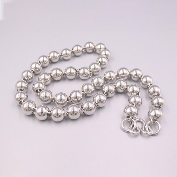 chains pure 925 sterling silver chain width 14mm glossy beads link necklace 60cm / 160-161g for man lucky gift
chains pure 925 sterling silver chain width 14mm glossy beads link necklace 60cm / 160-161g for man lucky gift