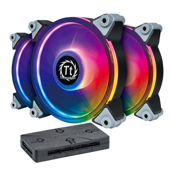 fans & coolings thermaltake cpu cooler 6 pin rgb led light pc case 3 cooling radiator computer system
fans & coolings thermaltake cpu cooler 6 pin rgb led light pc case 3 cooling radiator computer system