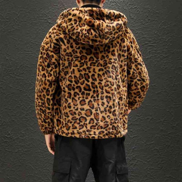men's fashion winter trend coats leopard printing cotton-padded clothes parkas keep warm snow jackets hooded trench outerwear 210524, Black
men's fashion winter trend coats leopard printing cotton-padded clothes parkas keep warm snow jackets hooded trench outerwear 210524, Black