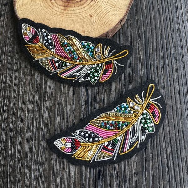 pins, brooches high-quality special color feather french design diy clothing accessories brooch silk india, Gray
pins, brooches high-quality special color feather french design diy clothing accessories brooch silk india, Gray