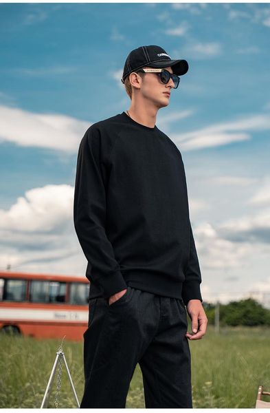 men's hoodies & sweatshirts 4315 fall 2021 style long-sleeved solid color loose trend round neck casual men, Black
men's hoodies & sweatshirts 4315 fall 2021 style long-sleeved solid color loose trend round neck casual men, Black
