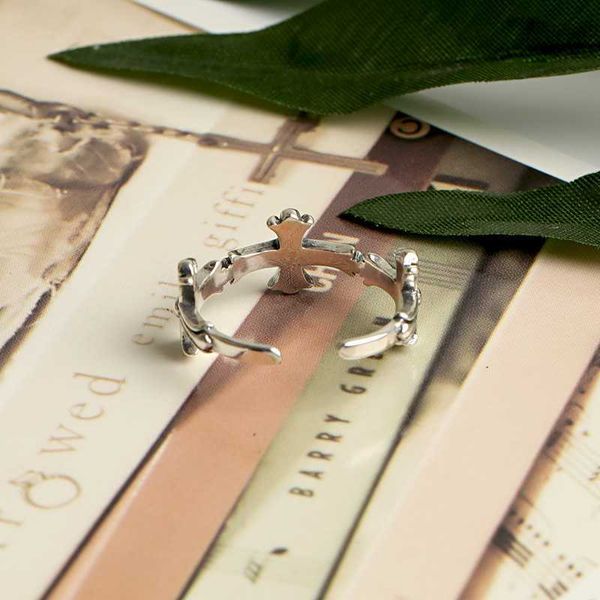 factory outlet luxury party favor chrome/hearts rings s925 sterling silver cross korean cross anchor opening ring adjustable ring
factory outlet luxury party favor chrome/hearts rings s925 sterling silver cross korean cross anchor opening ring adjustable ring