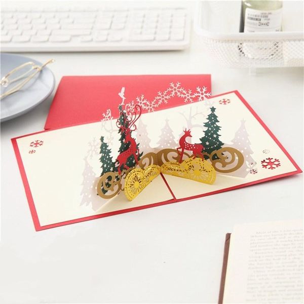 greeting cards christmas 3d stereo card custom handmade business blessing forest 17.7x12.6cm
greeting cards christmas 3d stereo card custom handmade business blessing forest 17.7x12.6cm