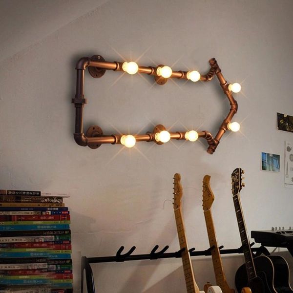 industrial american wall lamp individual creativity coffee shop restaurant nostalgic iron heart arrow water pipe
industrial american wall lamp individual creativity coffee shop restaurant nostalgic iron heart arrow water pipe
