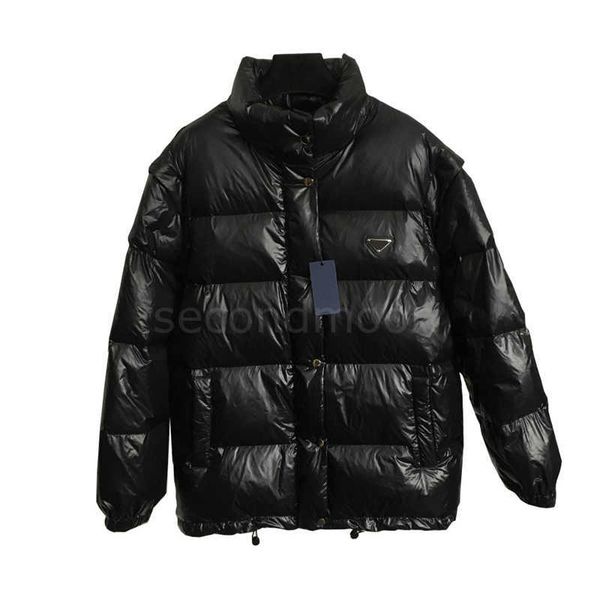 stand collar down jacket jackets luxury triangle badge men women winter windproof coat long sleeve coats casual, Black
stand collar down jacket jackets luxury triangle badge men women winter windproof coat long sleeve coats casual, Black