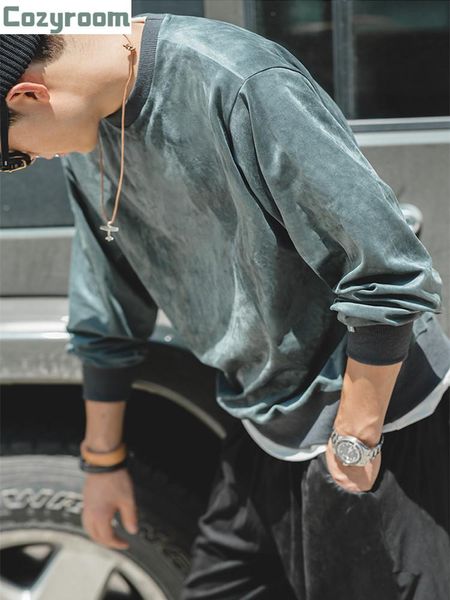 japanese tooling vintage soft solid color suede sweatshirt hoodless long-sleeve wild plus velvet jacket head male men's hoodies & sweat, Black
japanese tooling vintage soft solid color suede sweatshirt hoodless long-sleeve wild plus velvet jacket head male men's hoodies & sweat, Black