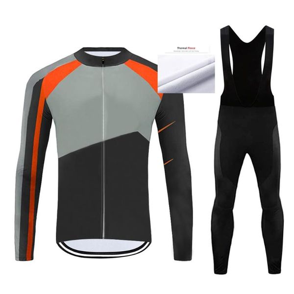 winter thermal fleece pro team cycling jersey shirt suit anti-wrinkle riding bike men's long sleeve set pants warm sportswear racing se, Black;blue
winter thermal fleece pro team cycling jersey shirt suit anti-wrinkle riding bike men's long sleeve set pants warm sportswear racing se, Black;blue