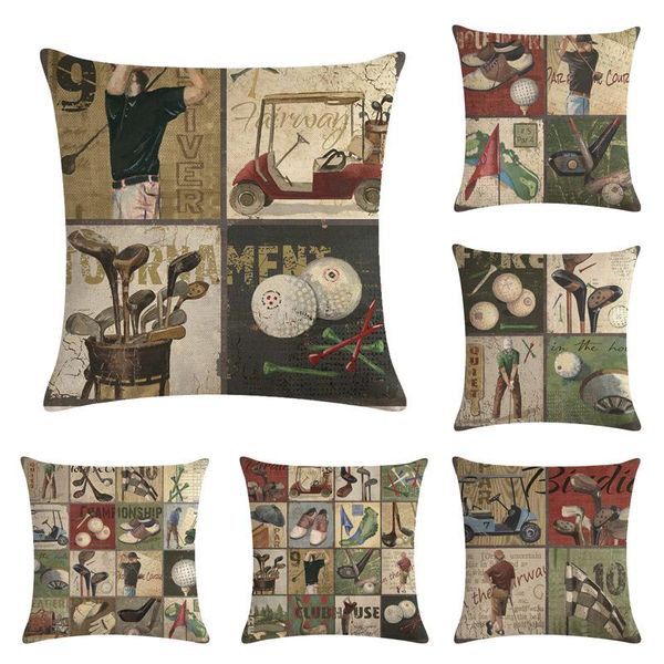 golf cushion cover vintage throw pillow covers 45 * 45cm sofa seat cotton linen decorative pillowcase cushion/decorative
golf cushion cover vintage throw pillow covers 45 * 45cm sofa seat cotton linen decorative pillowcase cushion/decorative
