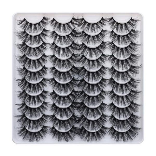 false eyelashes 20pairs/box 3d faux mink eye beauty fluffy volume lashes natural long fake handmade lash extension
false eyelashes 20pairs/box 3d faux mink eye beauty fluffy volume lashes natural long fake handmade lash extension