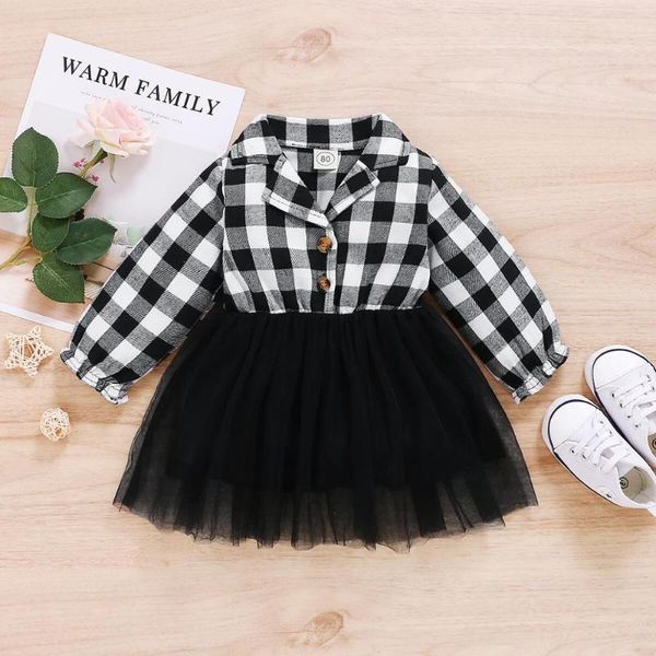 girl's dresses girl clothes born christmas tulle dress baby long sleeve plaid black, Red;yellow
girl's dresses girl clothes born christmas tulle dress baby long sleeve plaid black, Red;yellow