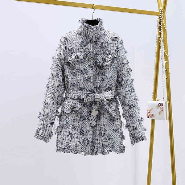 jackets quality women outwear winter korean elegant high street tweed jacket coat long sleeve woolen coats kobieta kurtka qtuw, Black;brown
jackets quality women outwear winter korean elegant high street tweed jacket coat long sleeve woolen coats kobieta kurtka qtuw, Black;brown