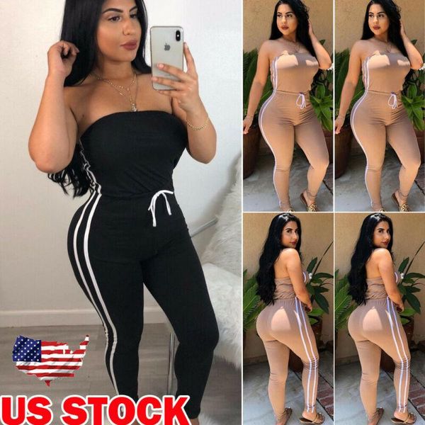 women ladies casual polyester off shoulder bodycon long jumpsuit rompers clubwear women's jumpsuits &, Black;white
women ladies casual polyester off shoulder bodycon long jumpsuit rompers clubwear women's jumpsuits &, Black;white
