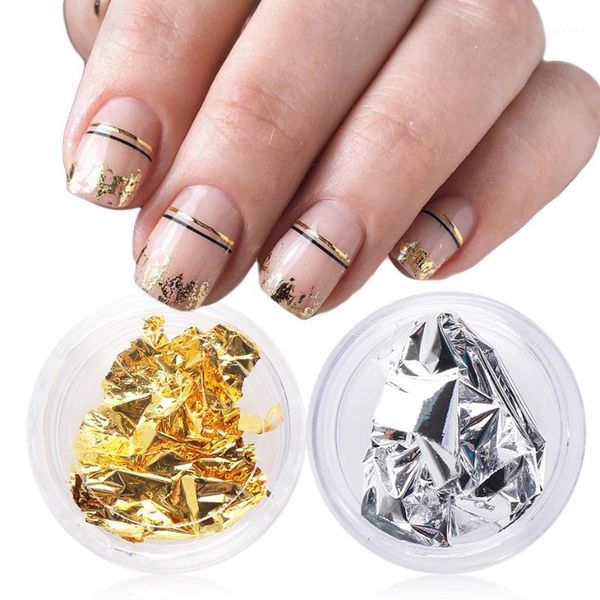 box aluminum gold silver flakes nail foil sequins irregular mirror glitter holographic 3d art decorations manicure nt18581, Silver;gold
box aluminum gold silver flakes nail foil sequins irregular mirror glitter holographic 3d art decorations manicure nt18581, Silver;gold