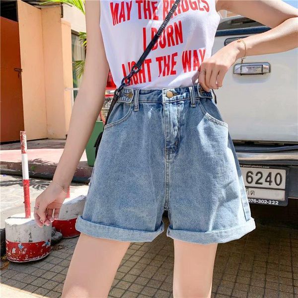women's jeans 2021 harajuku denim shorts classic vintage high waist blue wide leg female caual summer ladies for women
women's jeans 2021 harajuku denim shorts classic vintage high waist blue wide leg female caual summer ladies for women