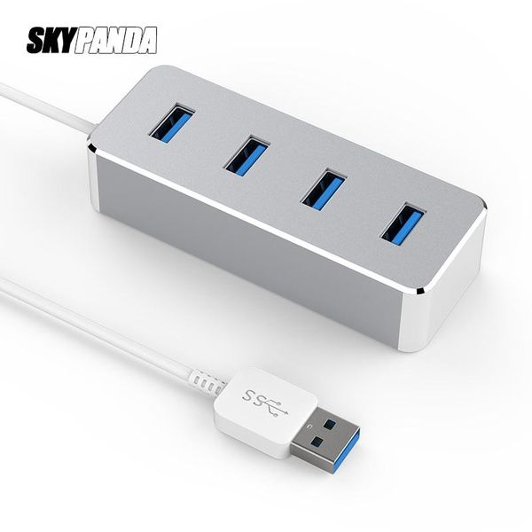 hubs 4-port aluminum alloy usb 3.0 hub 5gbps super speed otg connector dc 5v2a charging splitter for multi-usb desklaptop
hubs 4-port aluminum alloy usb 3.0 hub 5gbps super speed otg connector dc 5v2a charging splitter for multi-usb desklaptop