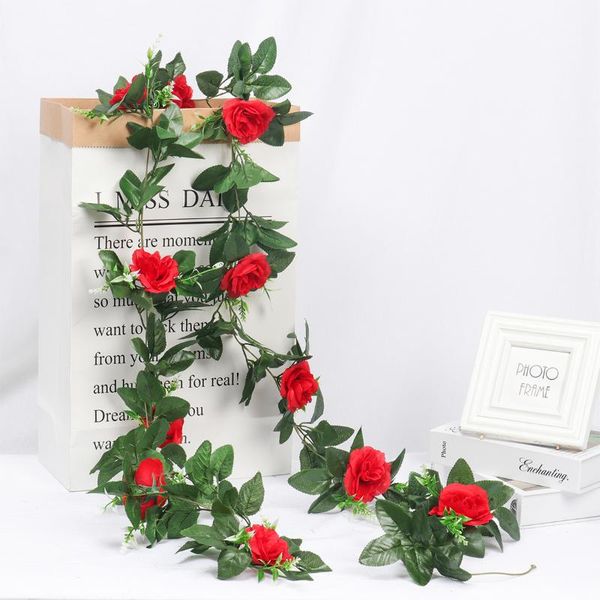 decorative flowers & wreaths 10 heads artificial flower string silk rose leaf garland vine ivy hanging garden wedding home decoration rattan
decorative flowers & wreaths 10 heads artificial flower string silk rose leaf garland vine ivy hanging garden wedding home decoration rattan