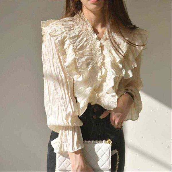 women blouses vintage womens and shirt long sleeve solid pleated office lady feminine blouse, White
women blouses vintage womens and shirt long sleeve solid pleated office lady feminine blouse, White