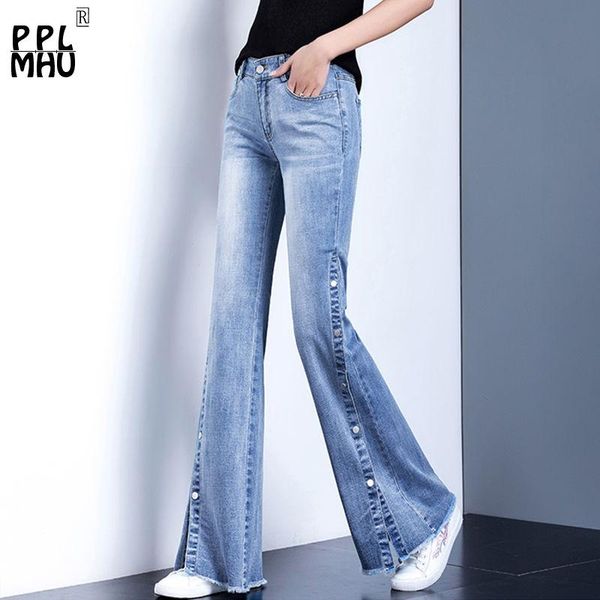 women's pants & capris high waist bell bottom jean women korean version of the thin side split flare fashion streetwear plus size boyfr, Black;white
women's pants & capris high waist bell bottom jean women korean version of the thin side split flare fashion streetwear plus size boyfr, Black;white
