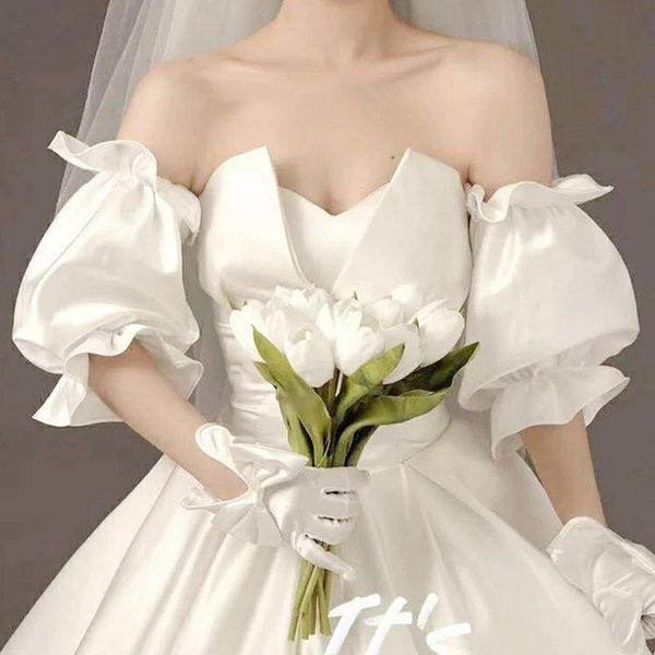 wraps & jackets simple satin short detachable wedding dress sleeves bridal shawl champagne ivory burgundy black sleeve accessories d1262, White
wraps & jackets simple satin short detachable wedding dress sleeves bridal shawl champagne ivory burgundy black sleeve accessories d1262, White