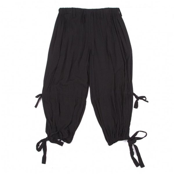 men's pants summer loose cool harem leg knee drawstring design knickerbockers pure color straight casual, Black
men's pants summer loose cool harem leg knee drawstring design knickerbockers pure color straight casual, Black