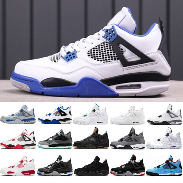 wholesale 4 4s basketball shoes mens white cement oreo pure money black cat tattoo bred fire red royalty sports sneakers
wholesale 4 4s basketball shoes mens white cement oreo pure money black cat tattoo bred fire red royalty sports sneakers