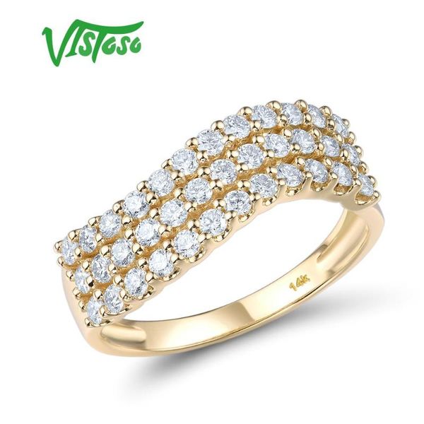 cluster rings vistoso gold ring for women genuine 14k 585 yellow sparkling diamond promise engagement anniversary fine jewelry, Golden;silver
cluster rings vistoso gold ring for women genuine 14k 585 yellow sparkling diamond promise engagement anniversary fine jewelry, Golden;silver