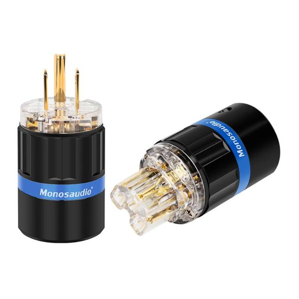 smart power plugs monosaudio m105g/f105g 99.998% pure copper 24k gold plated hifi us plug audio connector iec female
smart power plugs monosaudio m105g/f105g 99.998% pure copper 24k gold plated hifi us plug audio connector iec female