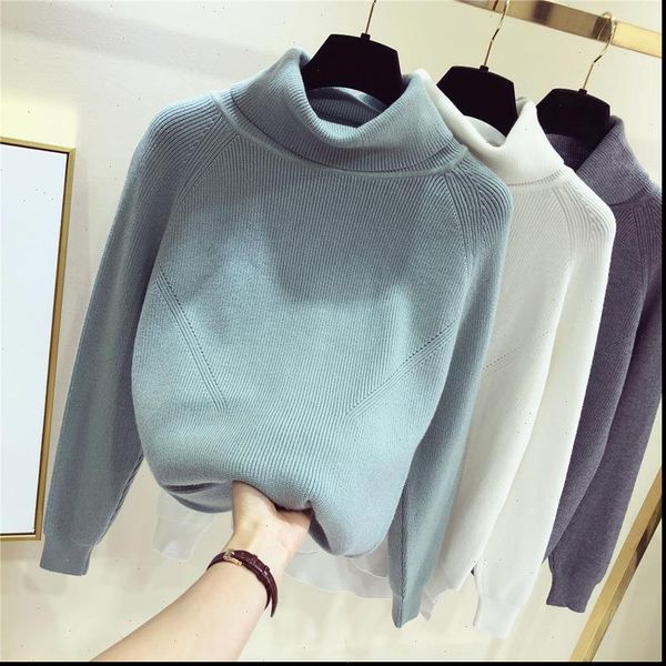 womens sweaters thick turtlneck cowl neck women sweater streetwear knitted pullovers autumn winter clothes christmas pull, White;black
womens sweaters thick turtlneck cowl neck women sweater streetwear knitted pullovers autumn winter clothes christmas pull, White;black