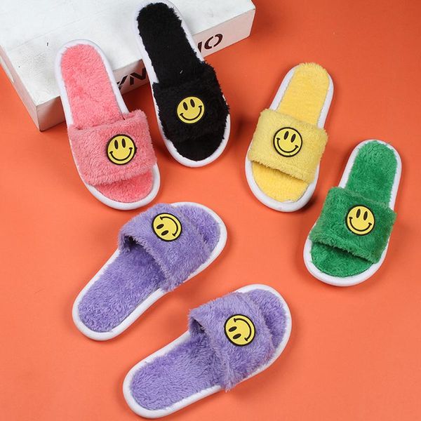 autumn women's flat slippers fashion solid color plush home shoes open toe plus size 41, Black
autumn women's flat slippers fashion solid color plush home shoes open toe plus size 41, Black