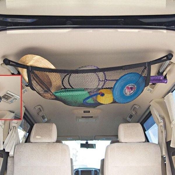 car organizer 80x54cm portable roof double-layer mesh ceiling storage net pocket interior cargo bag trunk pouch sundries
car organizer 80x54cm portable roof double-layer mesh ceiling storage net pocket interior cargo bag trunk pouch sundries