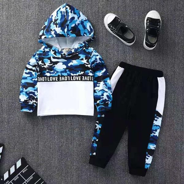 clothing sets kids boy clothes set boys camouflage pattern long sleeve letter print autumn casual suit fashion children 2-8 years, White
clothing sets kids boy clothes set boys camouflage pattern long sleeve letter print autumn casual suit fashion children 2-8 years, White