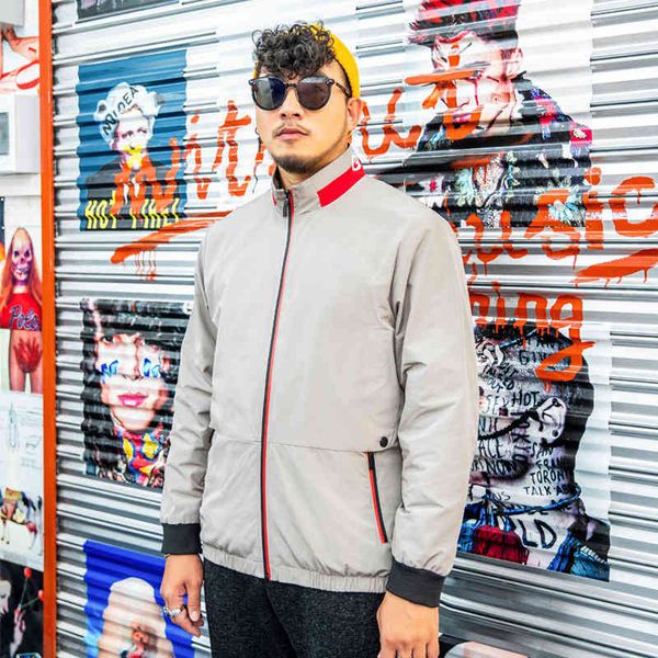 Men's plus size Outerwear Jaet Fashion Brand Street Fattening to Increase Spring and Winter Leisure Trend Large Pilot Coat, Gray
Men's plus size Outerwear Jaet Fashion Brand Street Fattening to Increase Spring and Winter Leisure Trend Large Pilot Coat, Gray