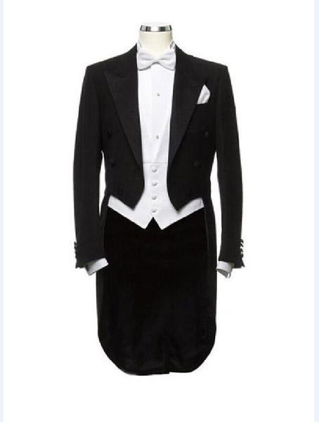 men's suits & blazers suit tuxedo 2 piece custom made party stage host show with black pants slim fit wedding business dinner banquet p, White;black
men's suits & blazers suit tuxedo 2 piece custom made party stage host show with black pants slim fit wedding business dinner banquet p, White;black
