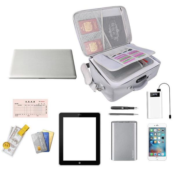 storage bags fireproof waterproof file organizer large one shoulder portable important with secure combination lock multilayer
storage bags fireproof waterproof file organizer large one shoulder portable important with secure combination lock multilayer