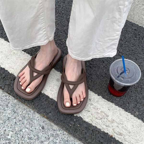 sandals thick soled flip flops summer shoes indoor outdoor slippers non slip thong casual beach pinch feet, Black
sandals thick soled flip flops summer shoes indoor outdoor slippers non slip thong casual beach pinch feet, Black