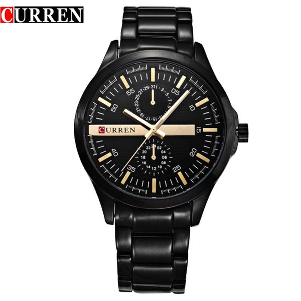 wristwatches 2021 curren men waterproof full steel calendar watches clock male luxury sport quartz watch relogio masculino, Slivery;brown
wristwatches 2021 curren men waterproof full steel calendar watches clock male luxury sport quartz watch relogio masculino, Slivery;brown