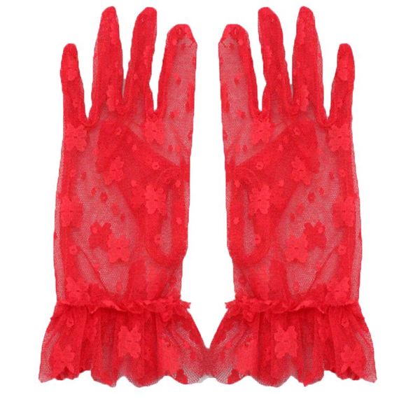bridal gloves bride wedding lace embroidered short mesh dress mittens cosplay costume for woman red 1pair re, White
bridal gloves bride wedding lace embroidered short mesh dress mittens cosplay costume for woman red 1pair re, White
