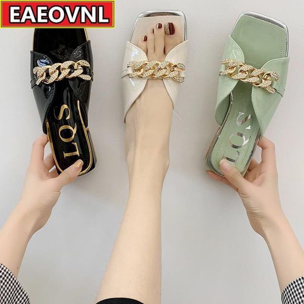 slippers summer ladies chain fashion bow casual bag simple flower beach open toe flip-flops, Black
slippers summer ladies chain fashion bow casual bag simple flower beach open toe flip-flops, Black