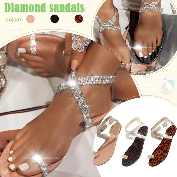 sandals summer women ladies fashion casual flat retro slippers bling crystal shoes beach brelathabe plus size mujer d16#, Black
sandals summer women ladies fashion casual flat retro slippers bling crystal shoes beach brelathabe plus size mujer d16#, Black