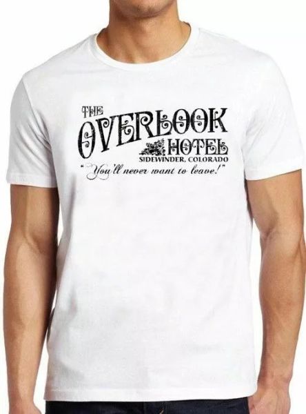 the shining overlook cult 80s horror film cool gift tee t shirt 4147, White;black
the shining overlook cult 80s horror film cool gift tee t shirt 4147, White;black