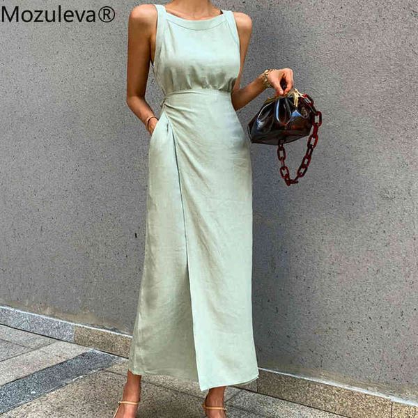 retro sleeveless cotton and linen women dress summer one-piece slim waist lace-up female long vestidos femme 210427, Black;gray
retro sleeveless cotton and linen women dress summer one-piece slim waist lace-up female long vestidos femme 210427, Black;gray