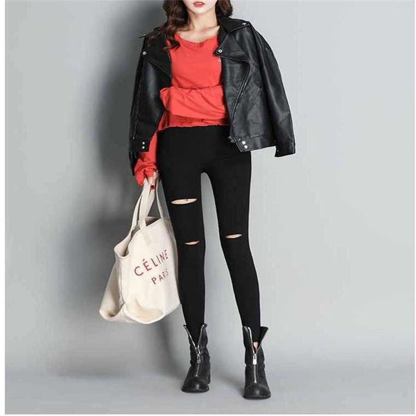 women skinny jeans stretch high waist black pants with holes destroyed female fashion plus size hole trousers pencil women's & capris, Black;white
women skinny jeans stretch high waist black pants with holes destroyed female fashion plus size hole trousers pencil women's & capris, Black;white
