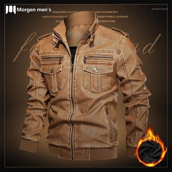 men's faux leather thick jackets pu autumn winter casual motorcycle biker stand collar male coats plus fur &, Black
men's faux leather thick jackets pu autumn winter casual motorcycle biker stand collar male coats plus fur &, Black